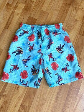 Marvel UPF50 Superhero Spider-Man swim trunks Boys XL Old Navy